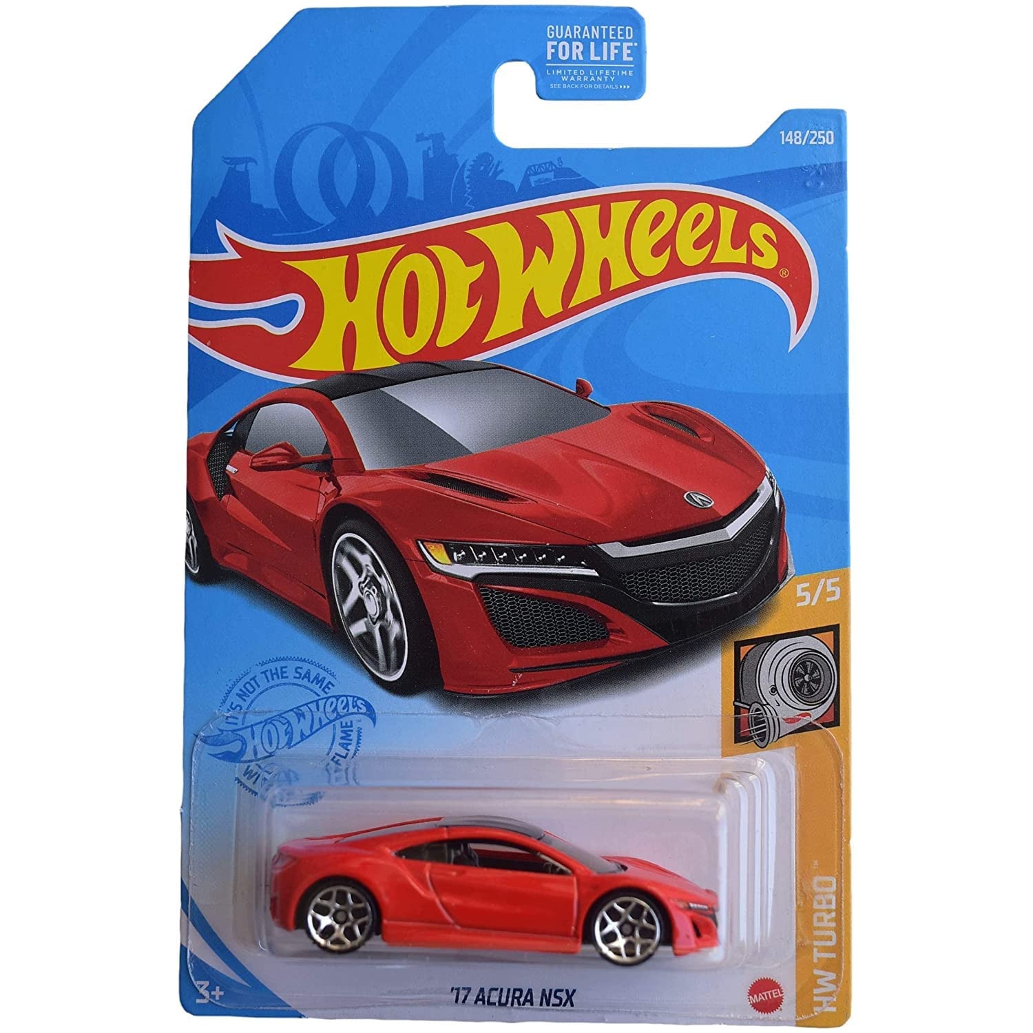 Masinuta metalica Hot Wheels, '17 Acura NSX, Colectia 2020, Rosu, 1:64