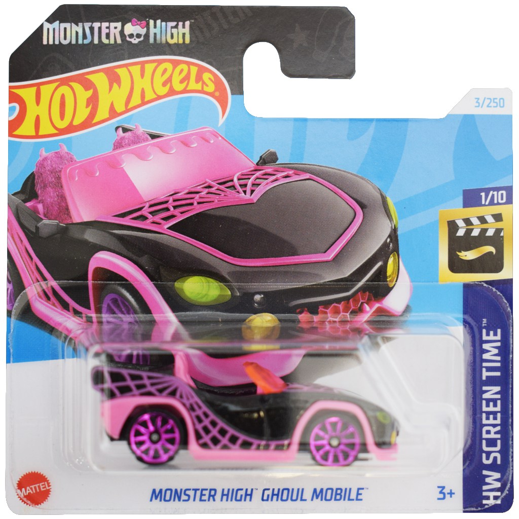 Masinuta Hot Wheels Monster High Ghoul Mobile