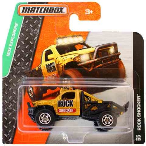 Masinuta metalica Matchbox Rock Shocker, Colectia 2016, Auriu, 1:64