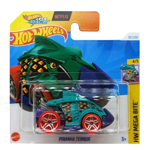 Masinuta metalica Hot Wheels Piranha Terror, 1:64