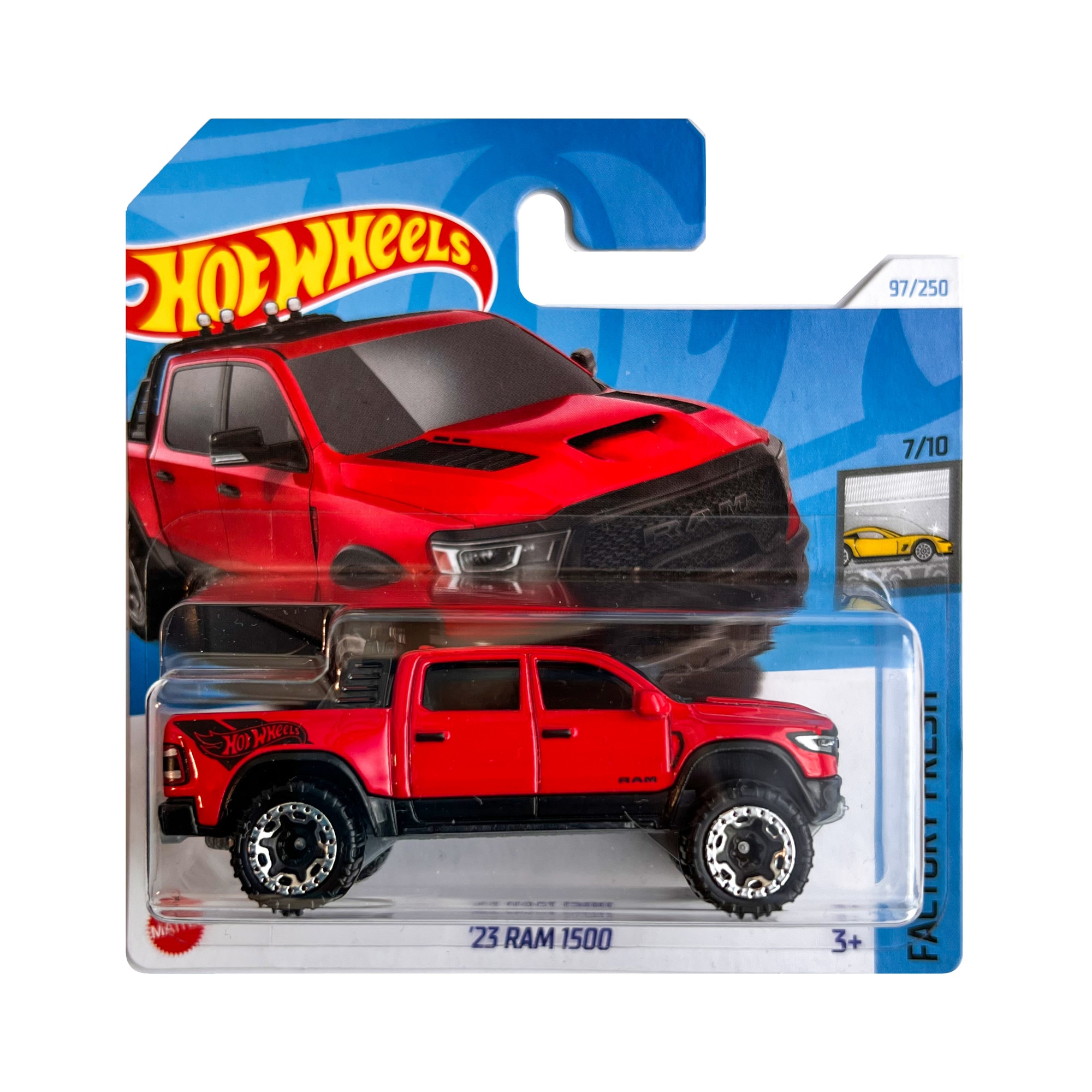 Masinuta metalica Hot Wheels, '23 Ram 1500, 1:64, Rosu