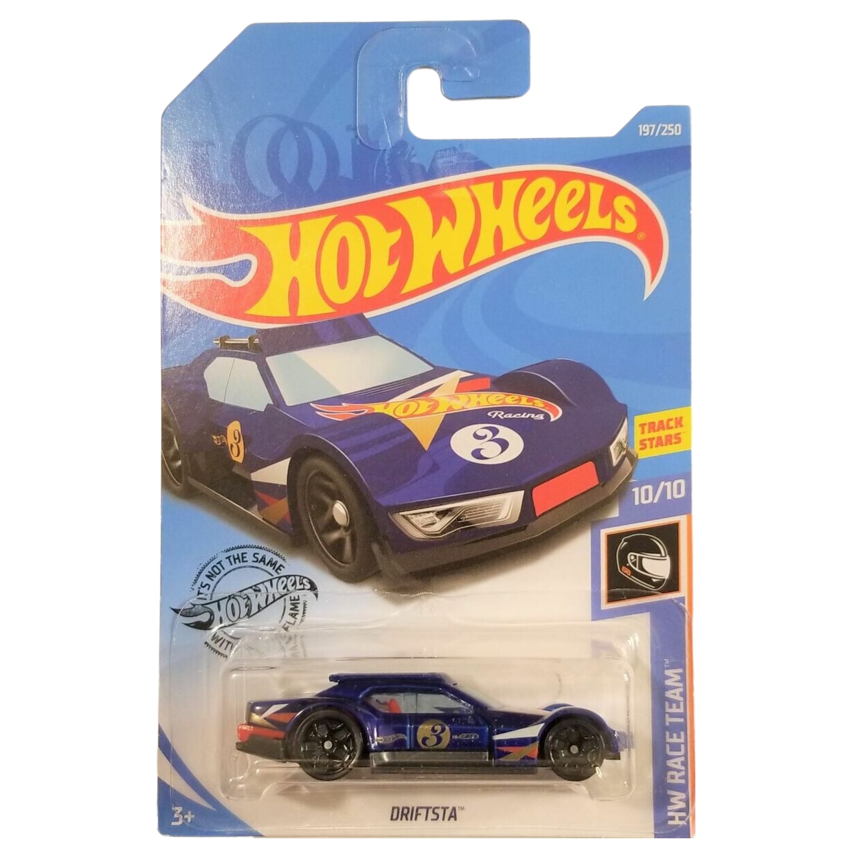 Masinuta Metalica Hot Wheels, Driftsta, Colectia HW Race Team - Editia 2019, Albastru, 1:64