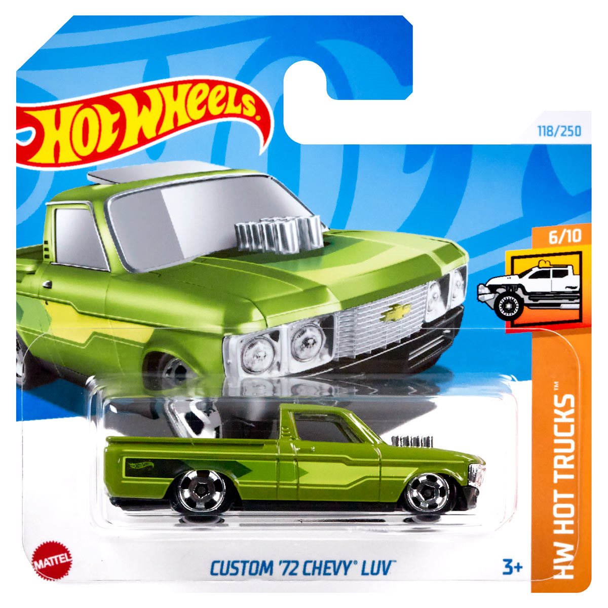 Masinuta metalica Hot Wheels, Custom '72 Chevy Luv, 1:64