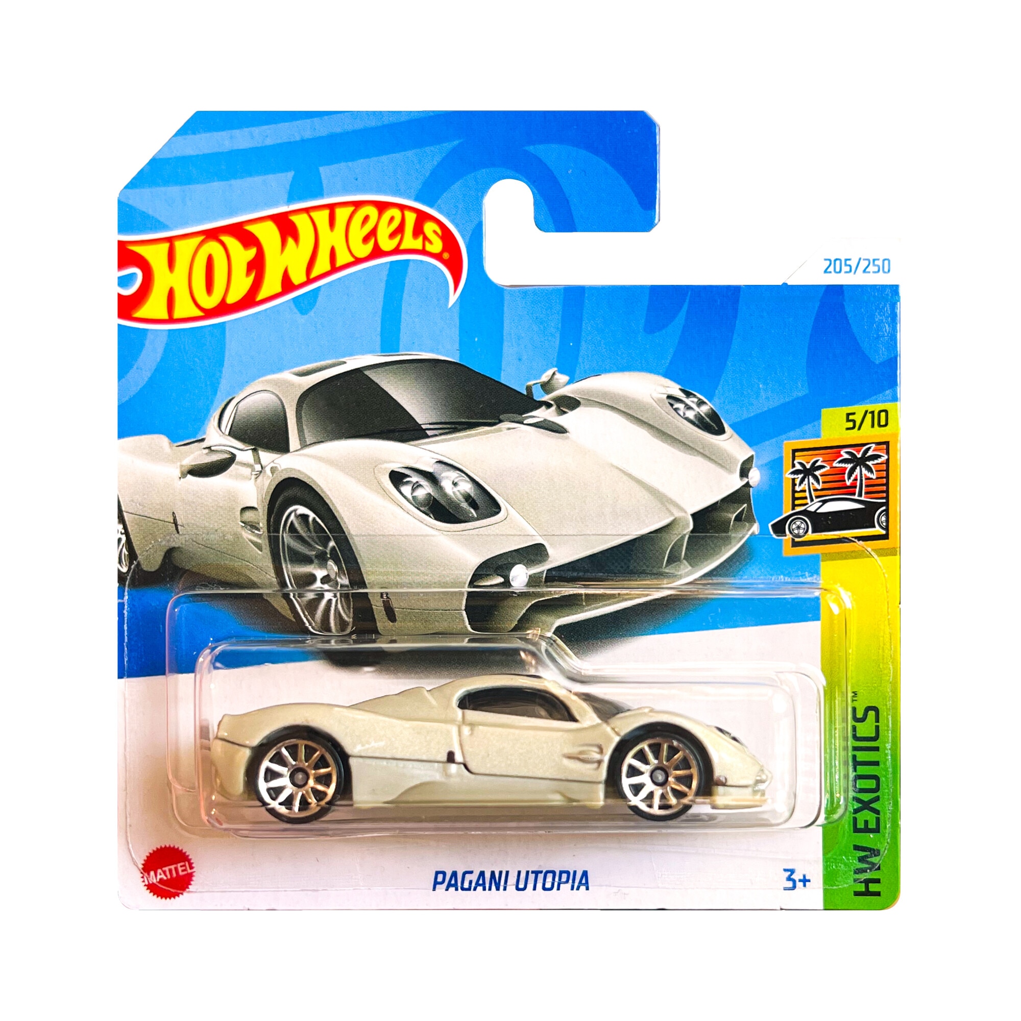 Masinuta Metalica Hot Wheels, Pagani Utopia, 1:64, Gri