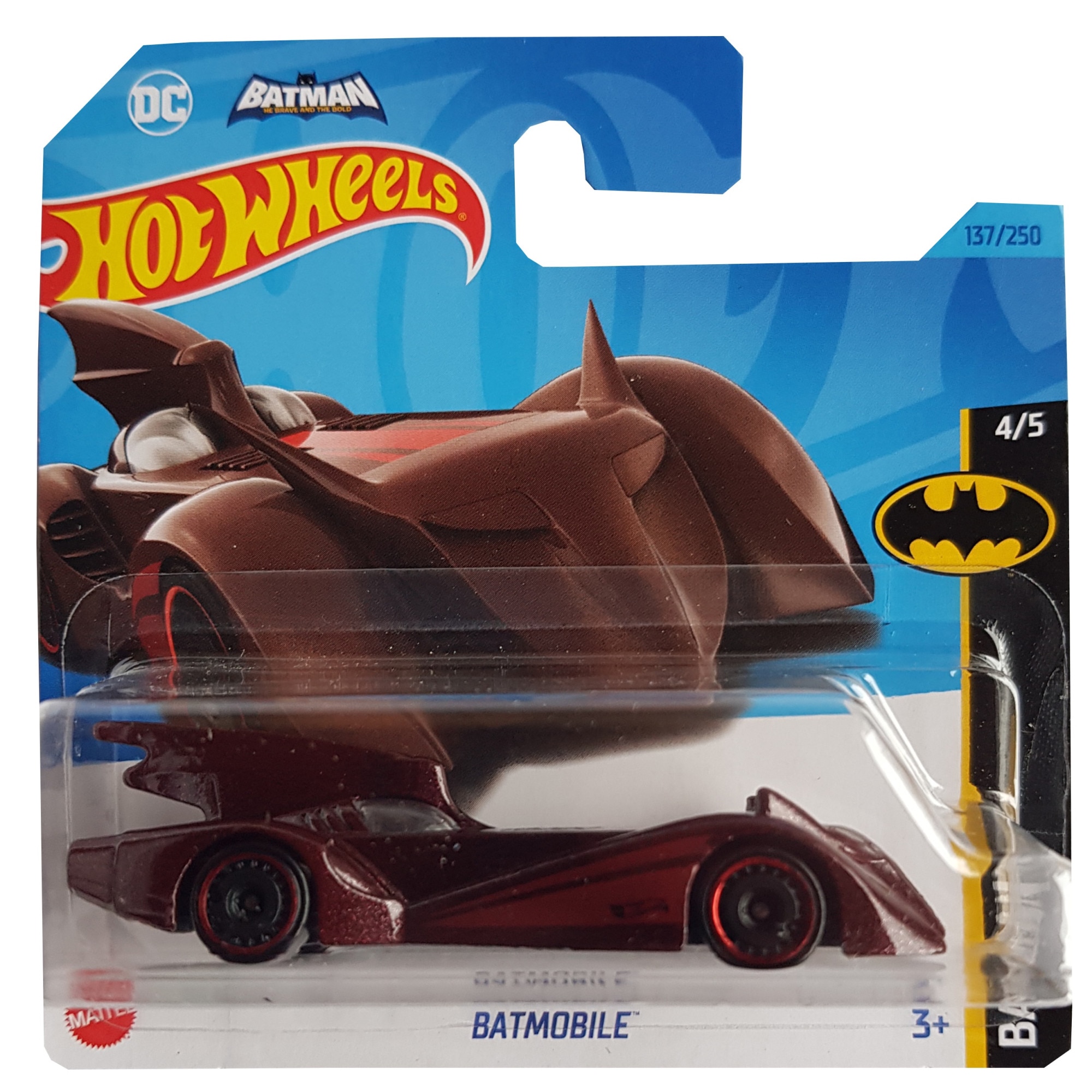 Masinuta metalica Hot Wheels, Batmobile, 1:64