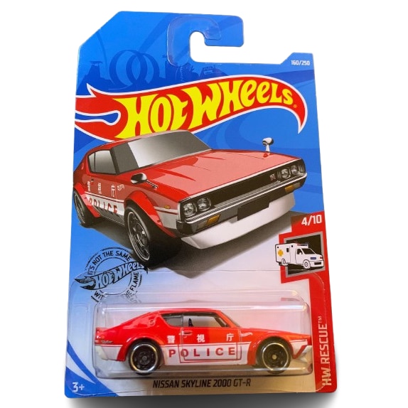 Masinuta metalica Hot Wheels, '17 Nissan Skyline 2000 GT-R, Colectia 2019, 1:64, Rosu