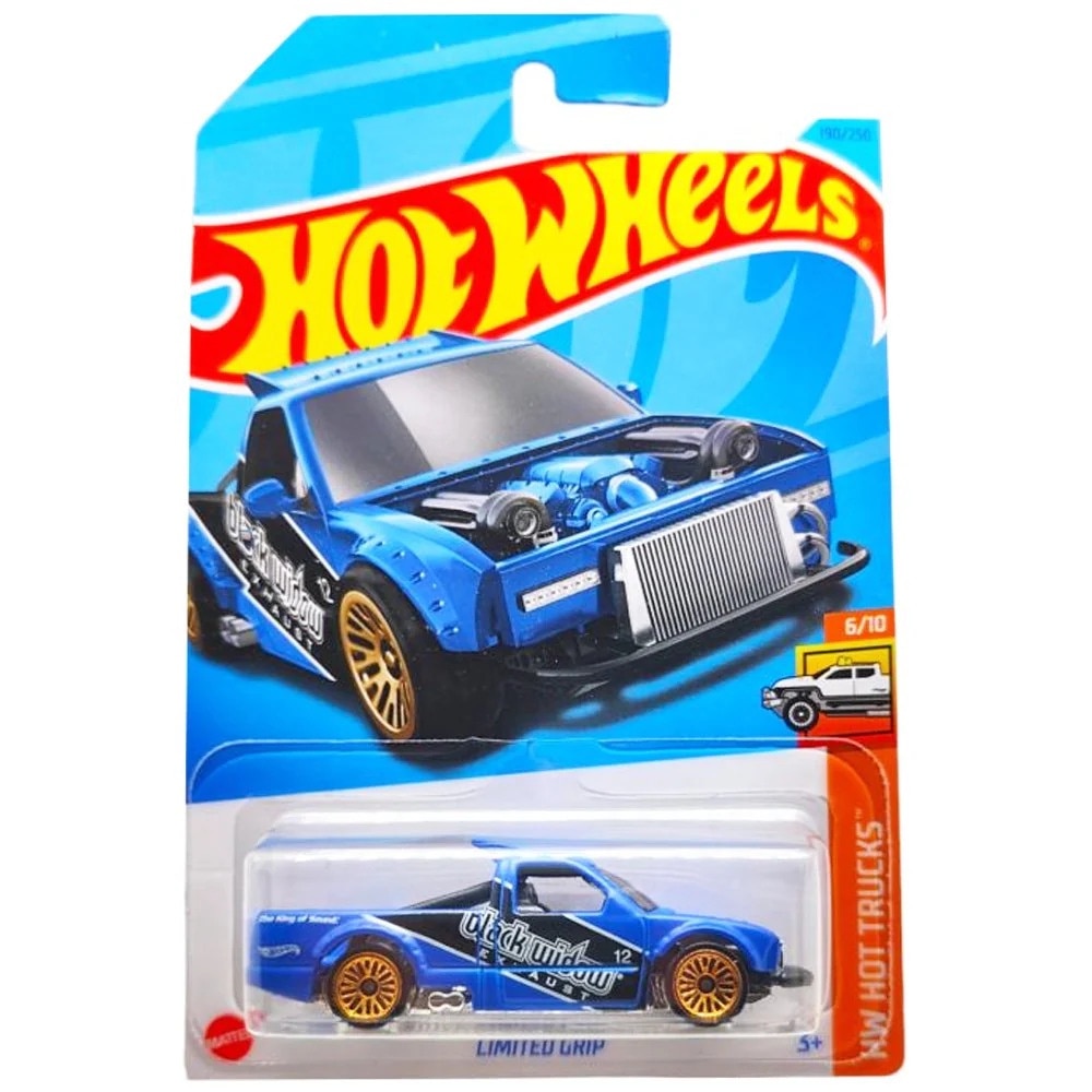 Masinuta metalica Hot Wheels, Limited Grip, Colectia 2023, 1:64, Albastru