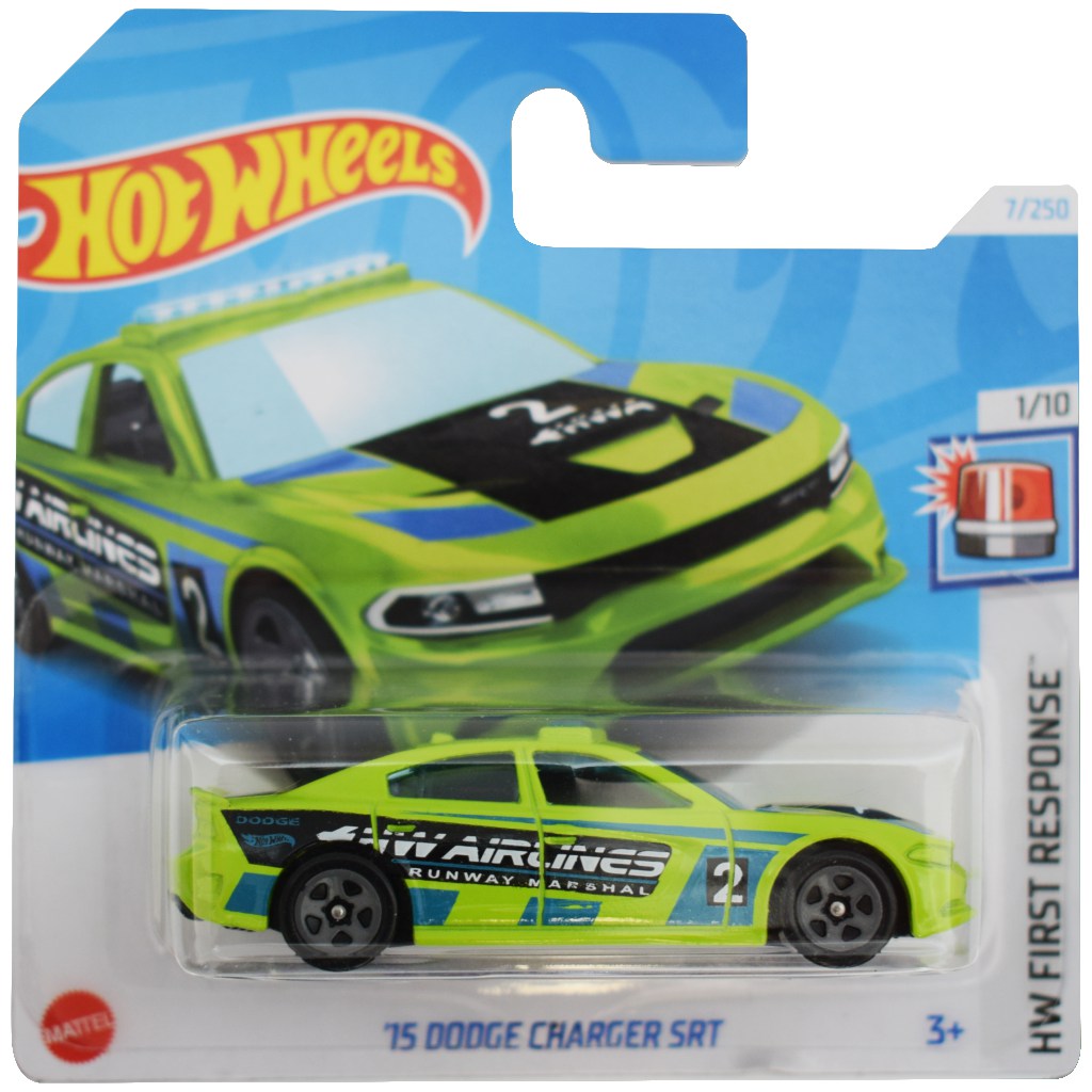 Masinuta metalica Hot Wheels, '15 Dodge Charger SRT, 1:64