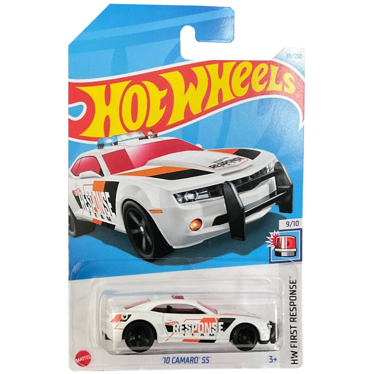 Masinuta Metalica Hot Wheels '10 Camaro SS, 1:64