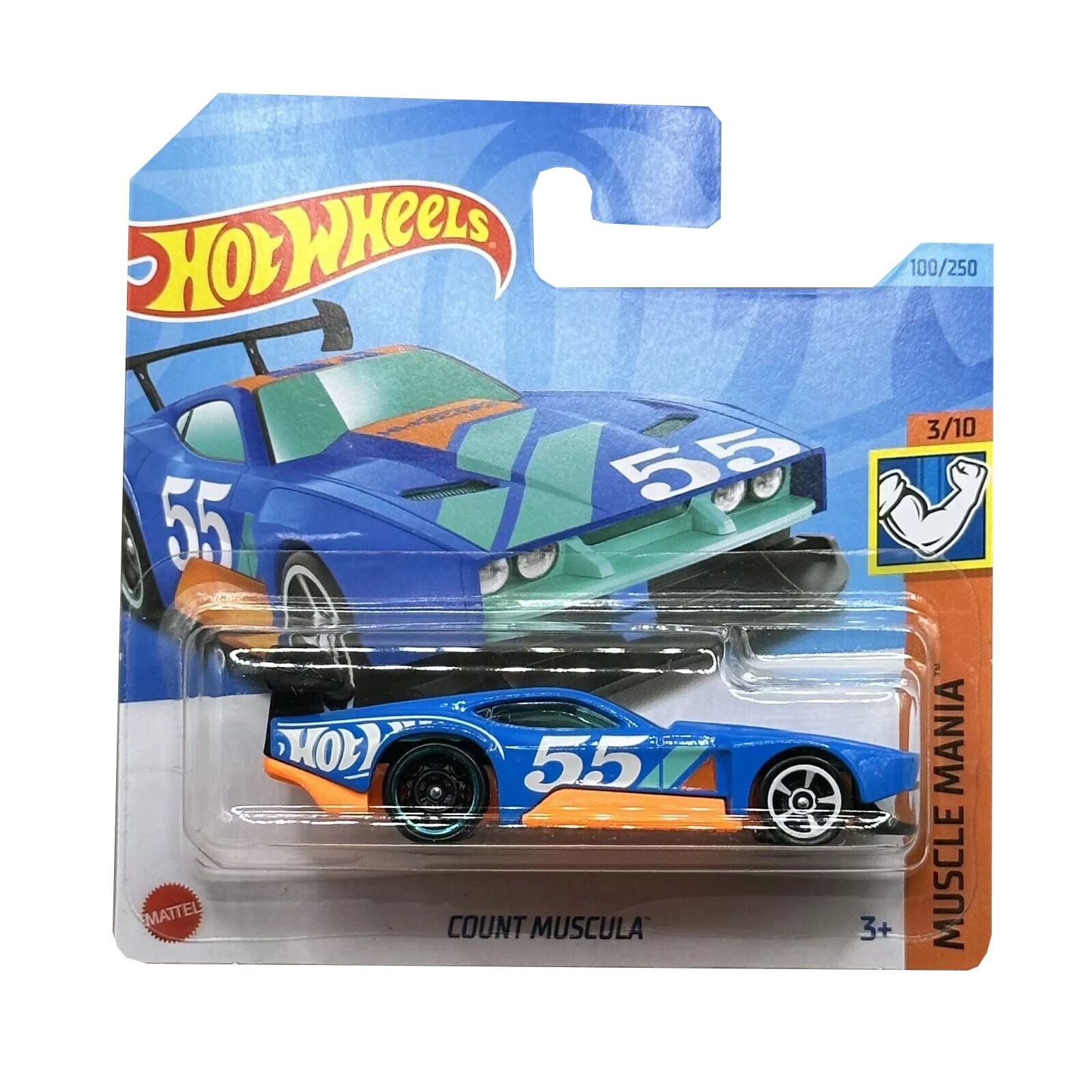 Masinuta metalica Hot Wheels, Count Muscula, 2023, 1:64