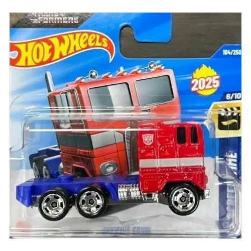 Masinuta Hot Wheels, Optimus Prime, model 2025, 1:64