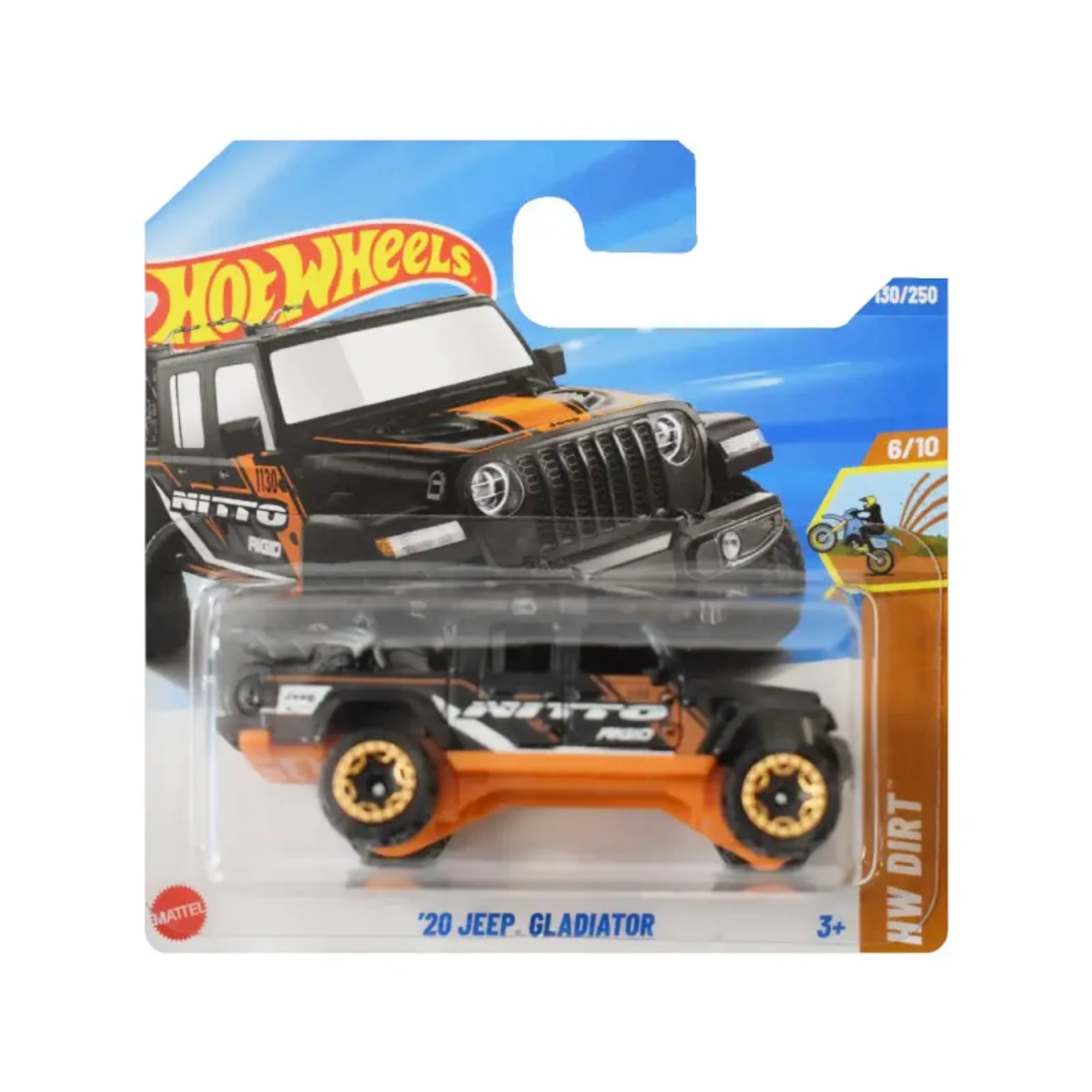 Masinuta Hot Wheels '20 Jeep Gladiator, negru, 1:64