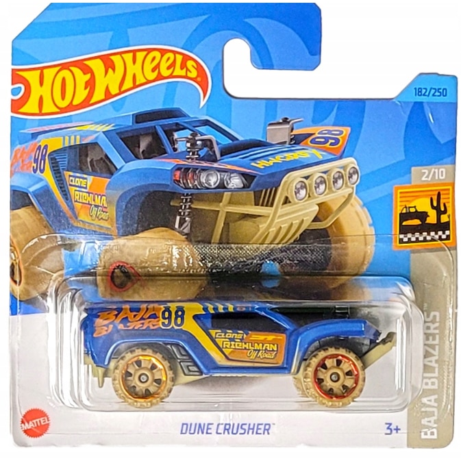 Masinuta metalica Hot Wheels, Dune Crusher, 1:64