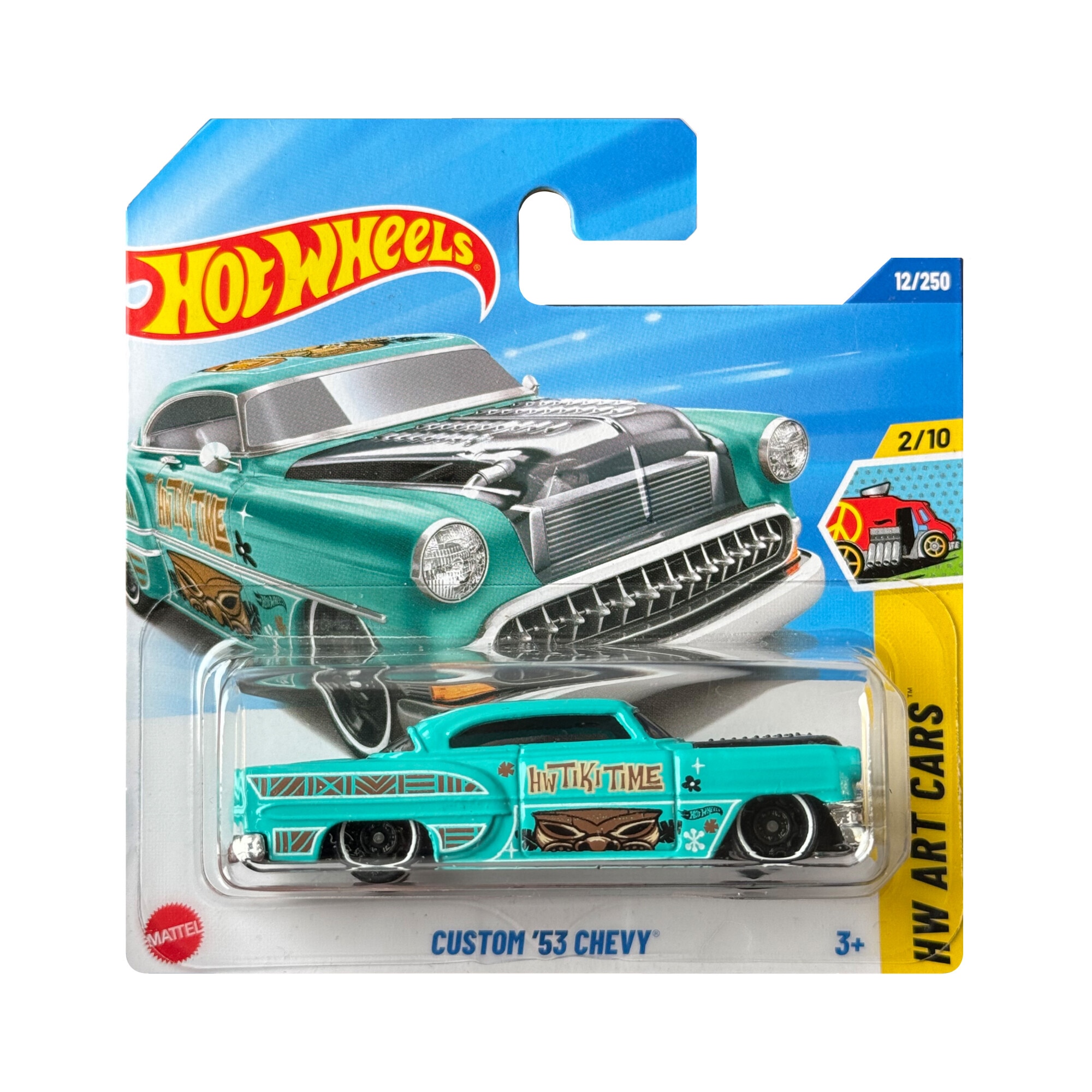 Masinuta Metalica Hot Wheels, Custom '53 Chevy, 1:64, Albastru