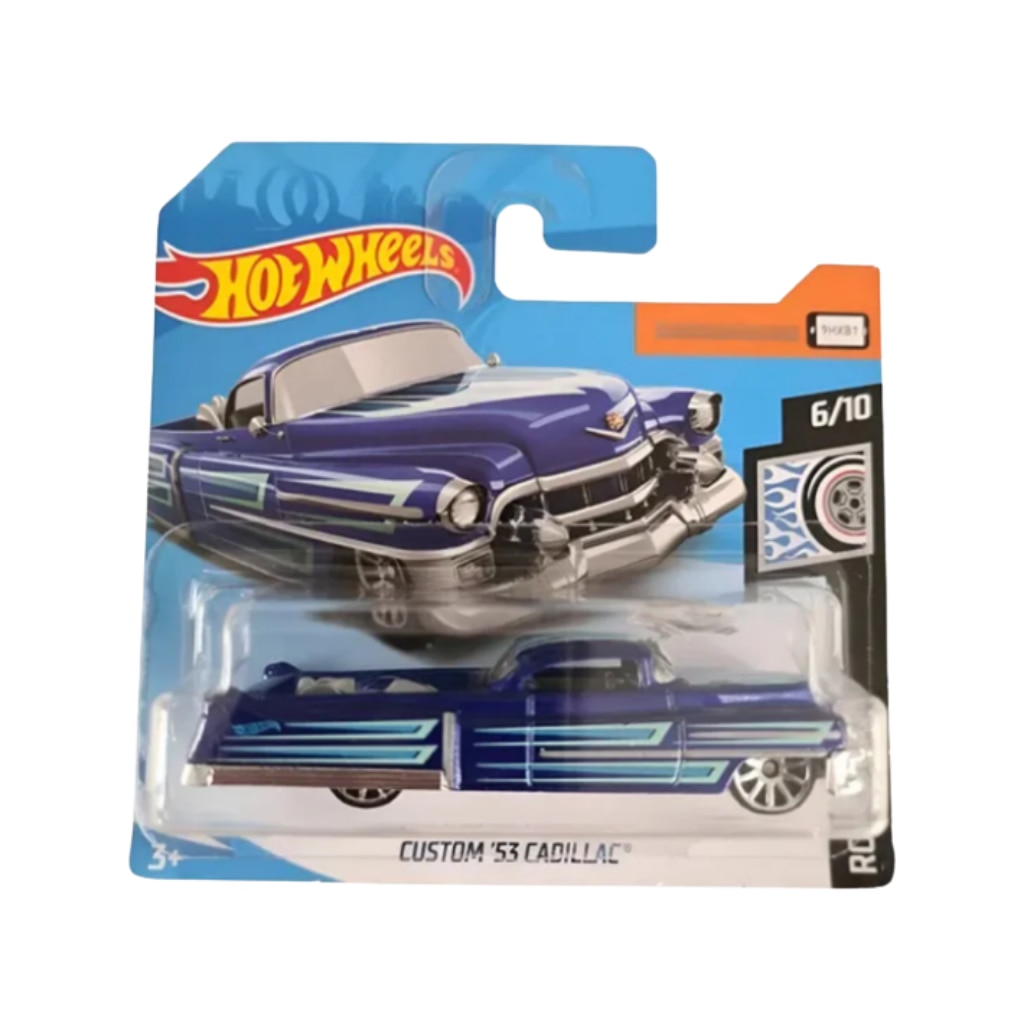 Masinuta Hot Wheels Custom 53 CADILLAC, Colectia 2019, Albastru, 1:64