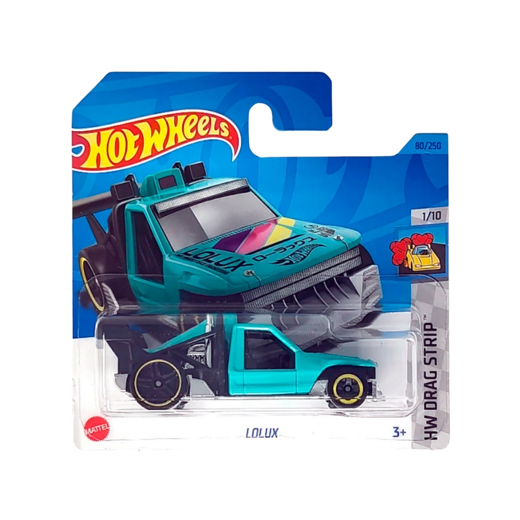 Masinuta Hot Wheels Lolux, HW Drag Strip 2023, Turcoaz, 1:64