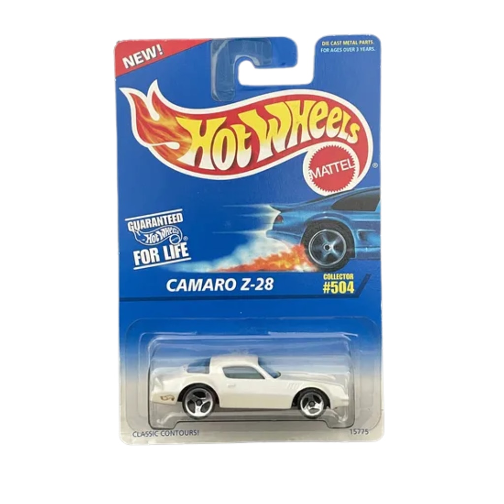 Masinuta Hot Wheels Camaro Z-28, Colectia 1996, Alb, 1:64
