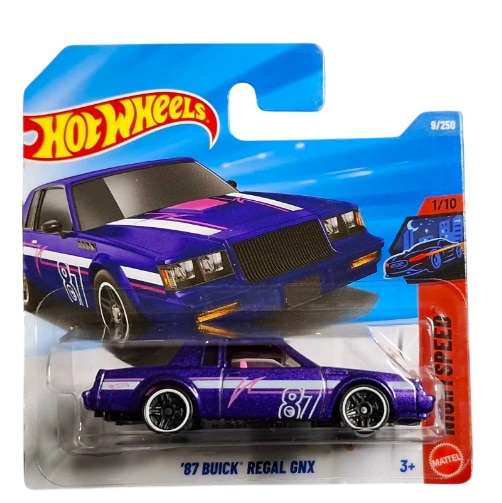 Masinuta Metalica Hot Wheels 87' Buick Regal GNX Mov Treasure Hunt 1:64