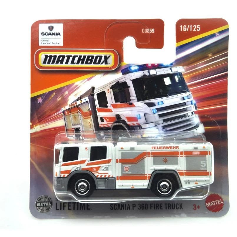 Masinuta Metalica Matchbox, Scania P 360, 1:64