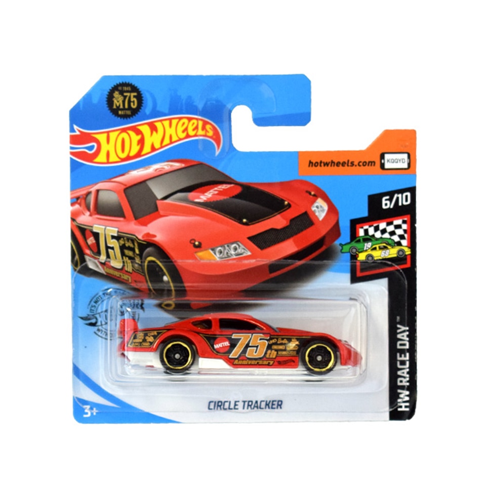 Masinuta Metalica Hot Wheels, Circle Tracker, Rosu, 1:64