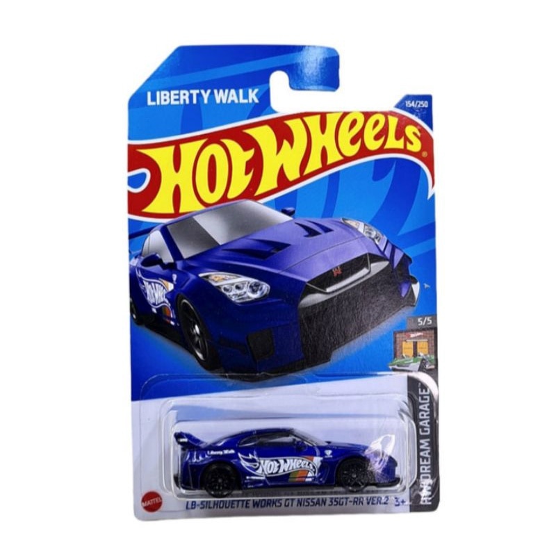 Masinuta metalica Hot Wheels LB-Silhouette Works GT Nissan 35GT-RR VER.2, 1:64, Mov