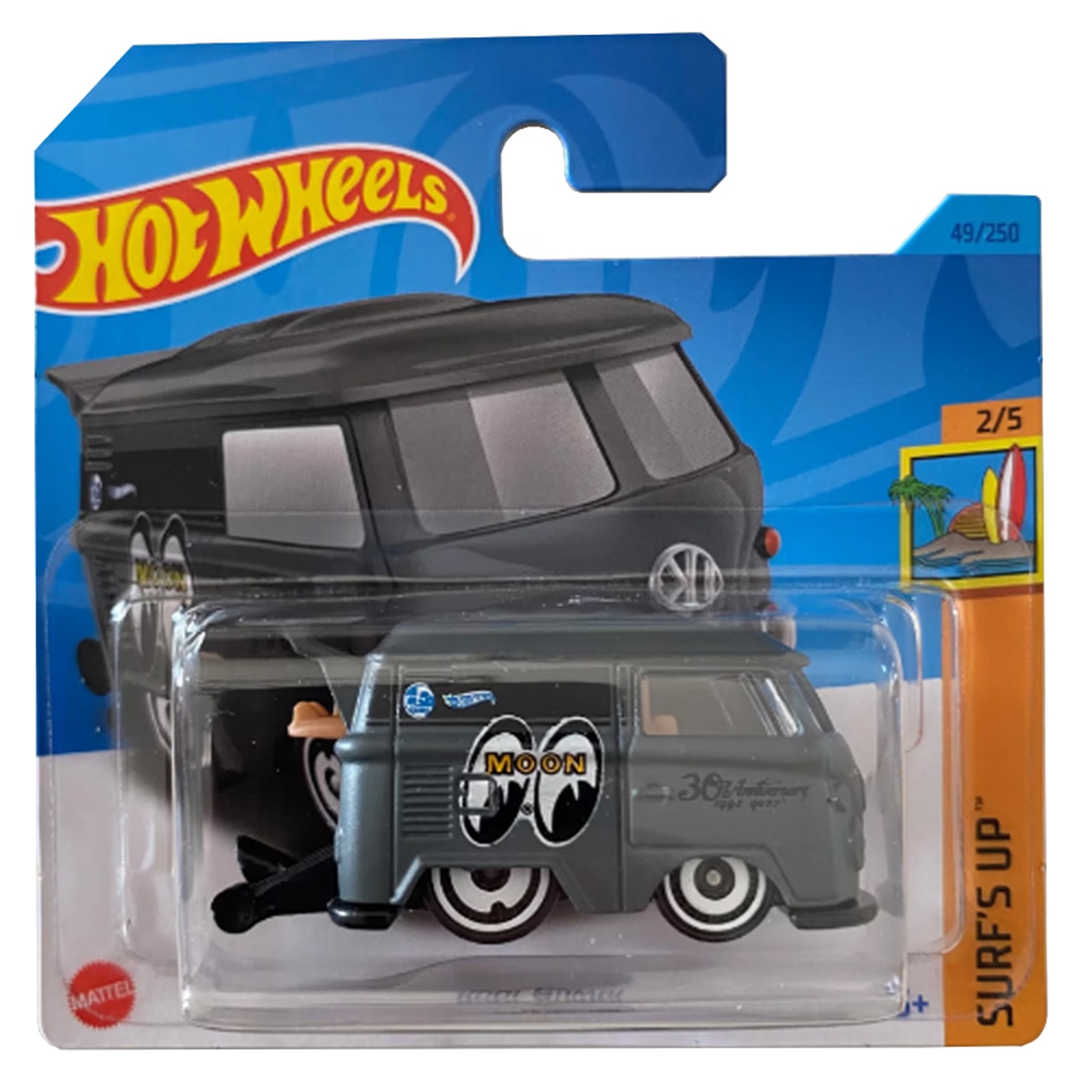 Masinuta Metalica Hot Wheels Kool Kombi, Gri, 1:64