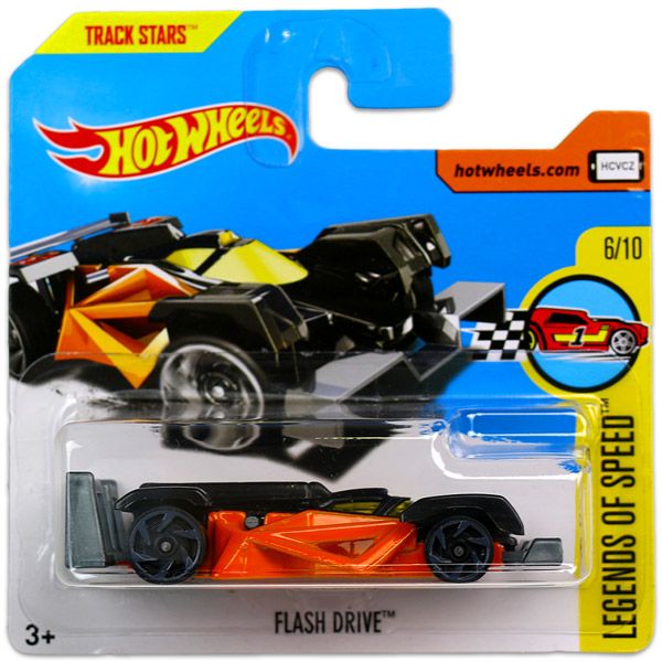 Masinuta metalica Hot Wheels, Flash Drive, Colectia 2017, Multicolor, 1:64