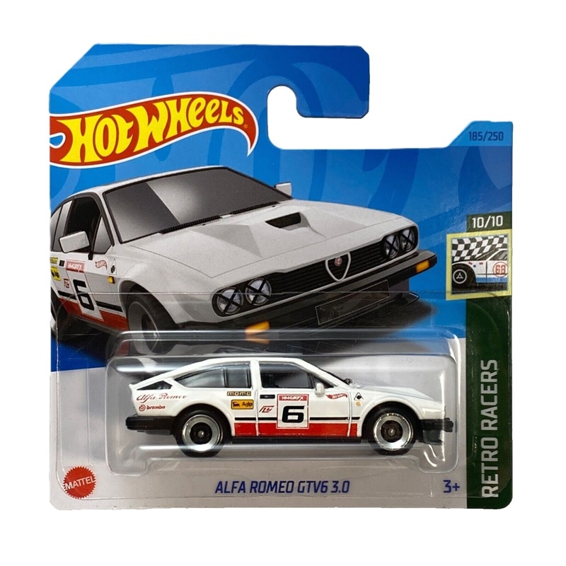Masinuta Hot Wheels - Alfa Romeo GTV6 3.0 - alb