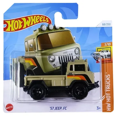 Masinuta metalica Hot Wheels, '57 Jeep FC, 1:64