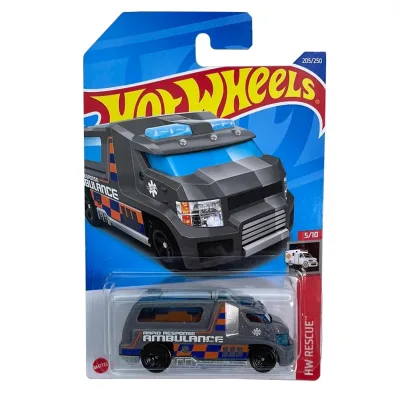 Masinuta Metalica Hot Wheels, HW Rapid Response, Gri, 1:64