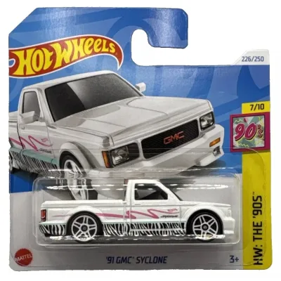 Masinuta Metalica Hot Wheels, '91 GMC Syclone, 1:64