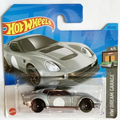 Masinuta metalica Hot Wheels, El Segundo Coupe, 1:64, Gri